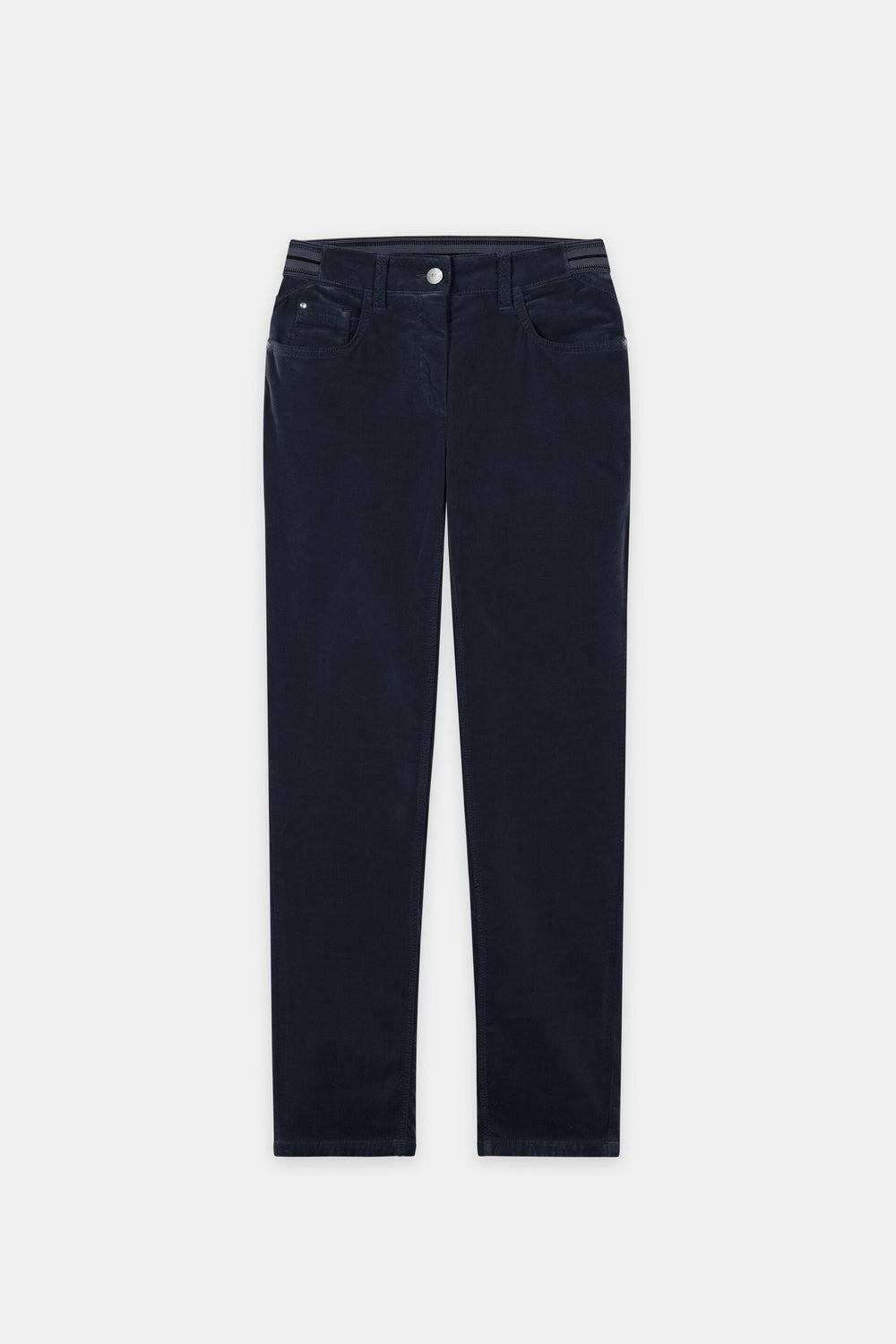 Skinny-Velvet-Pants - winter navy - Standard