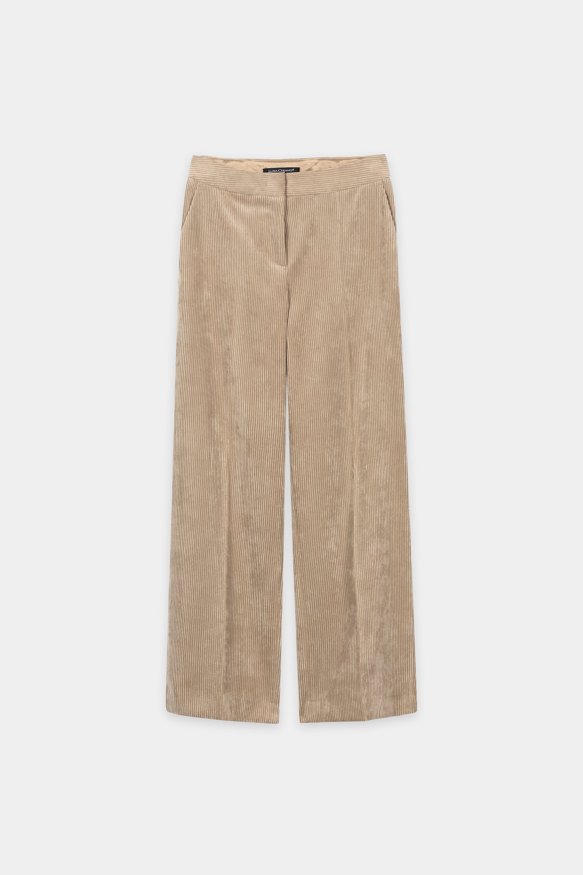 Cord-Wideleg-Pants - soft caramel - Standard | Artikel Front