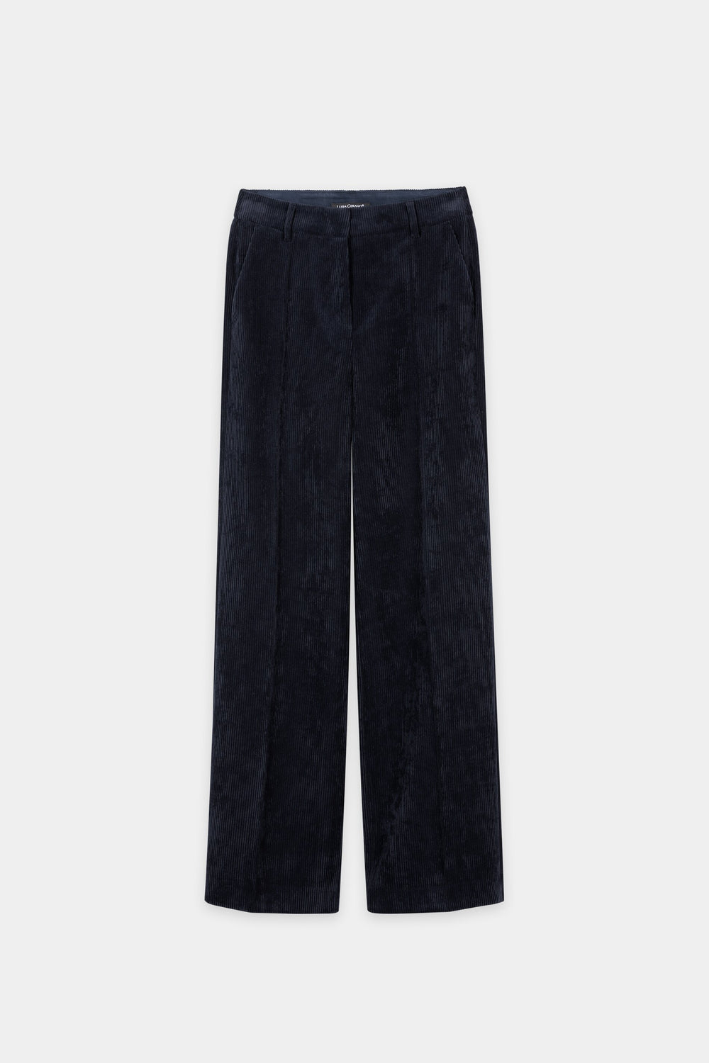 Corduroy wide-leg pants - winter navy - Standard