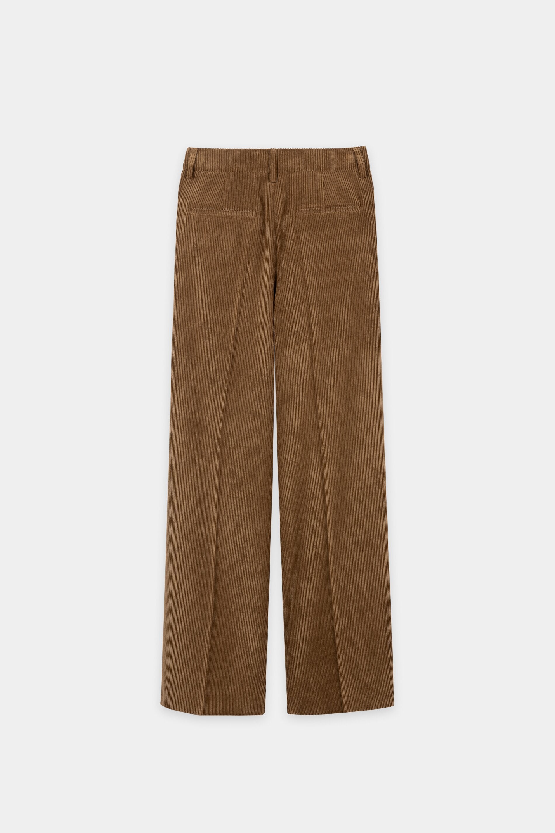 Cord-Wideleg-Pants - caramel - Standard | Artikel Rück