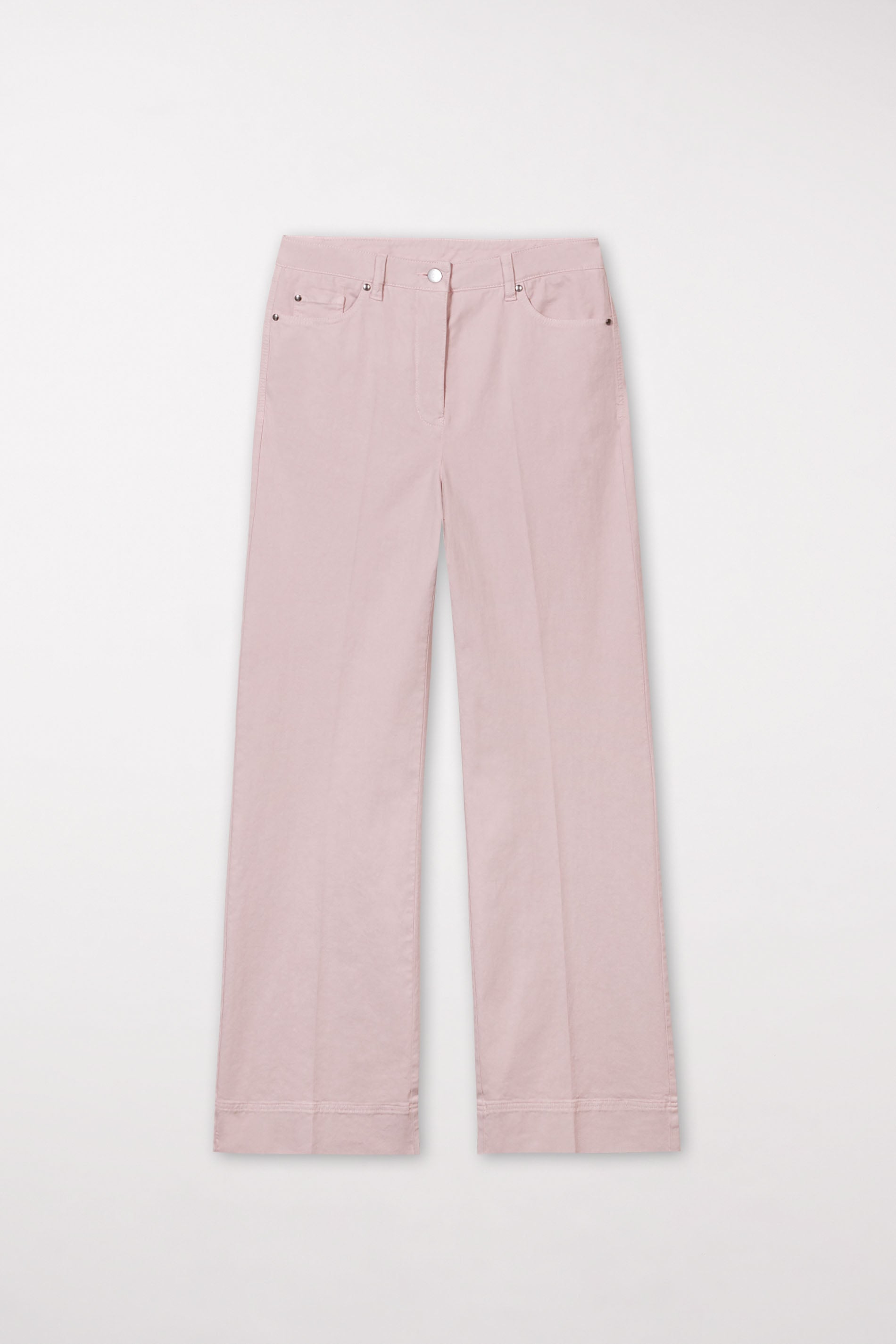 Authentic Wideleg-Denim - dusty blush - Standard | Artikel Front