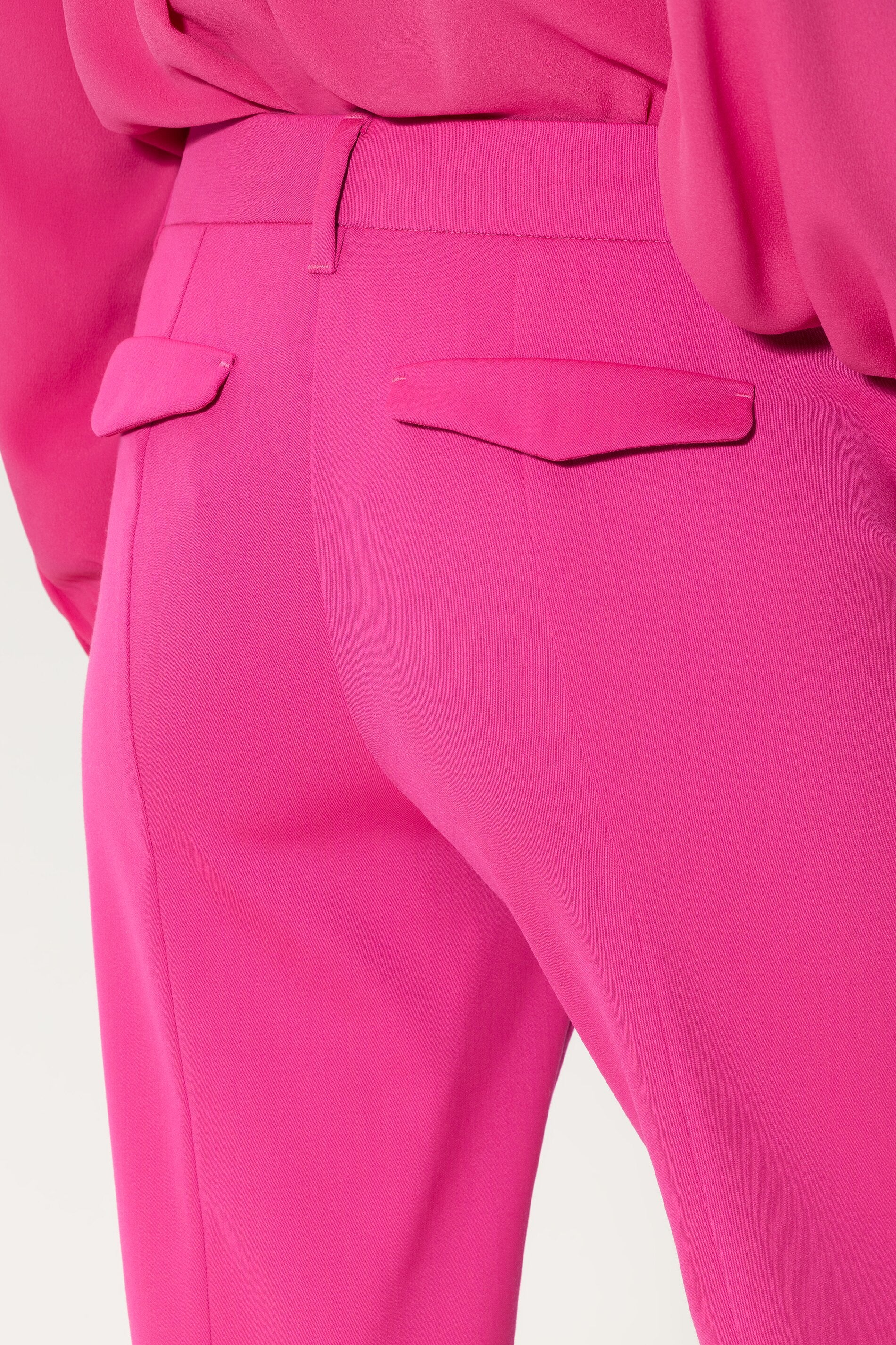 Bootleg-Pants - magenta pink - Standard | Model Detail