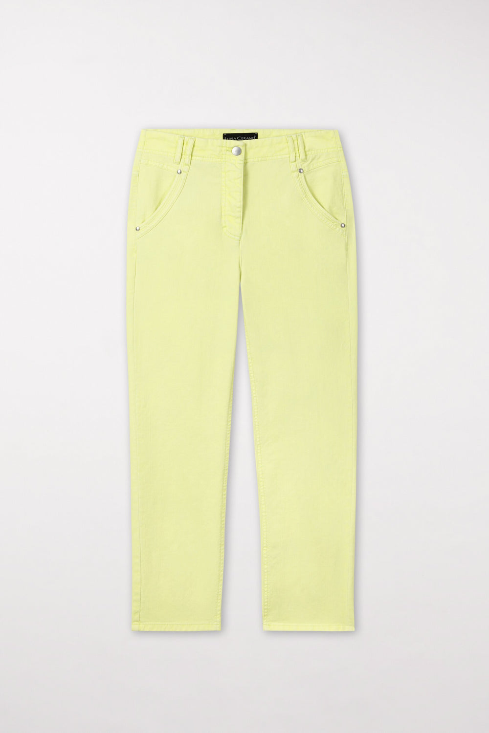 Authentic-Straightleg-Denim - lime - Standard