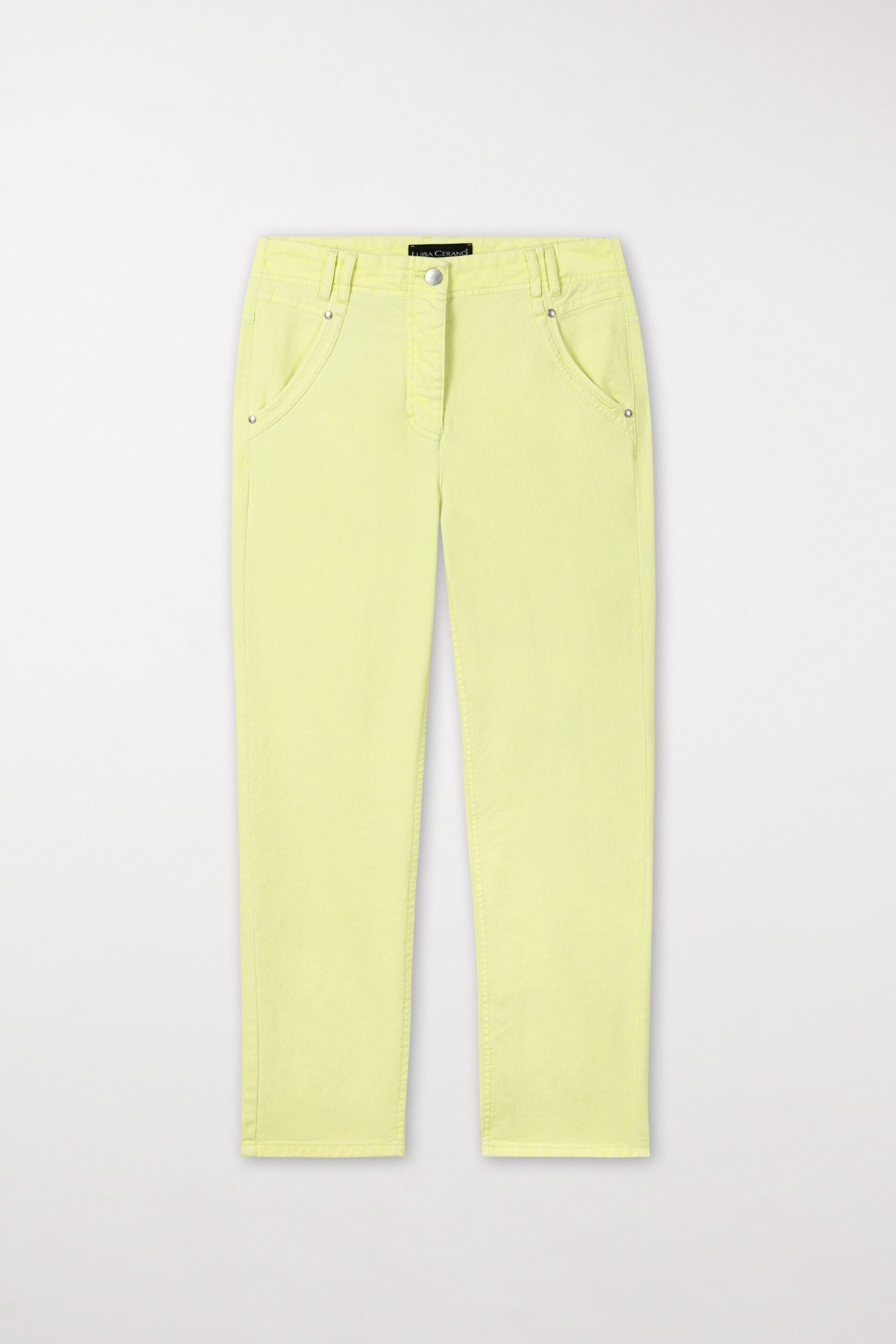 Authentic-Straightleg-Denim - lime - Standard | Artikel Front