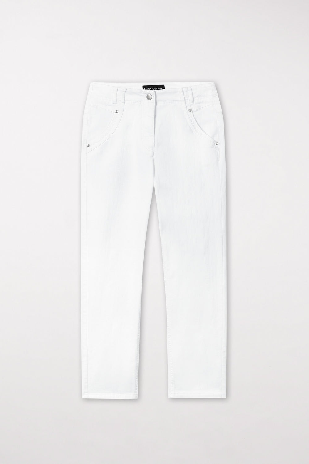Straightleg-Denim - bleached white - Standard