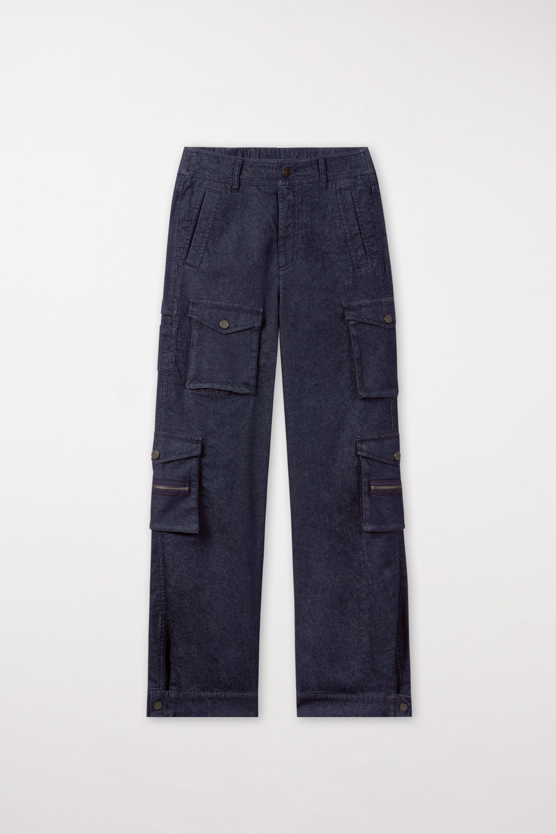 Denim-Cargo-Pants - dark navy - Standard | Artikel Front