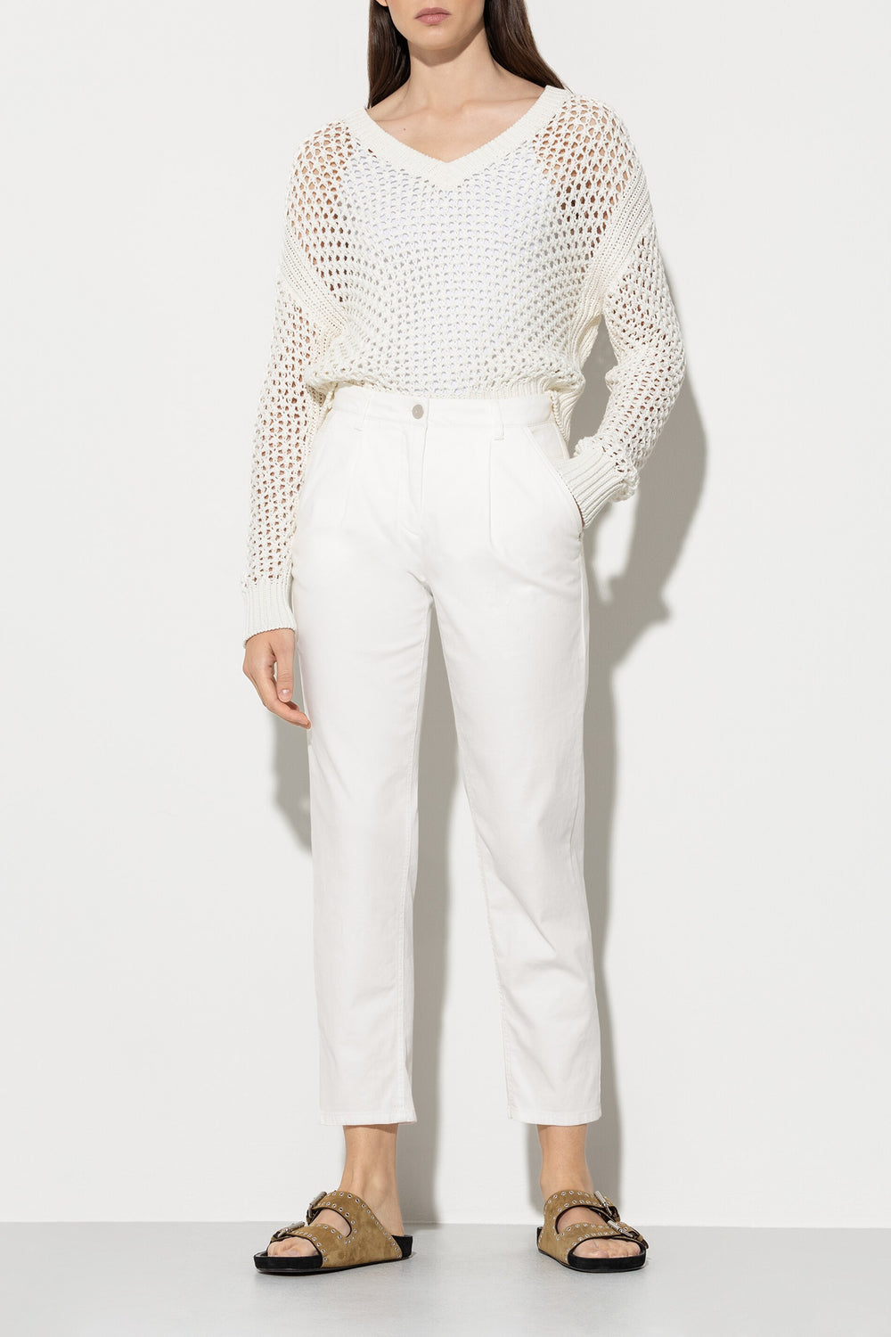 High-Stretch-Chino-Denim - off-white - Standard