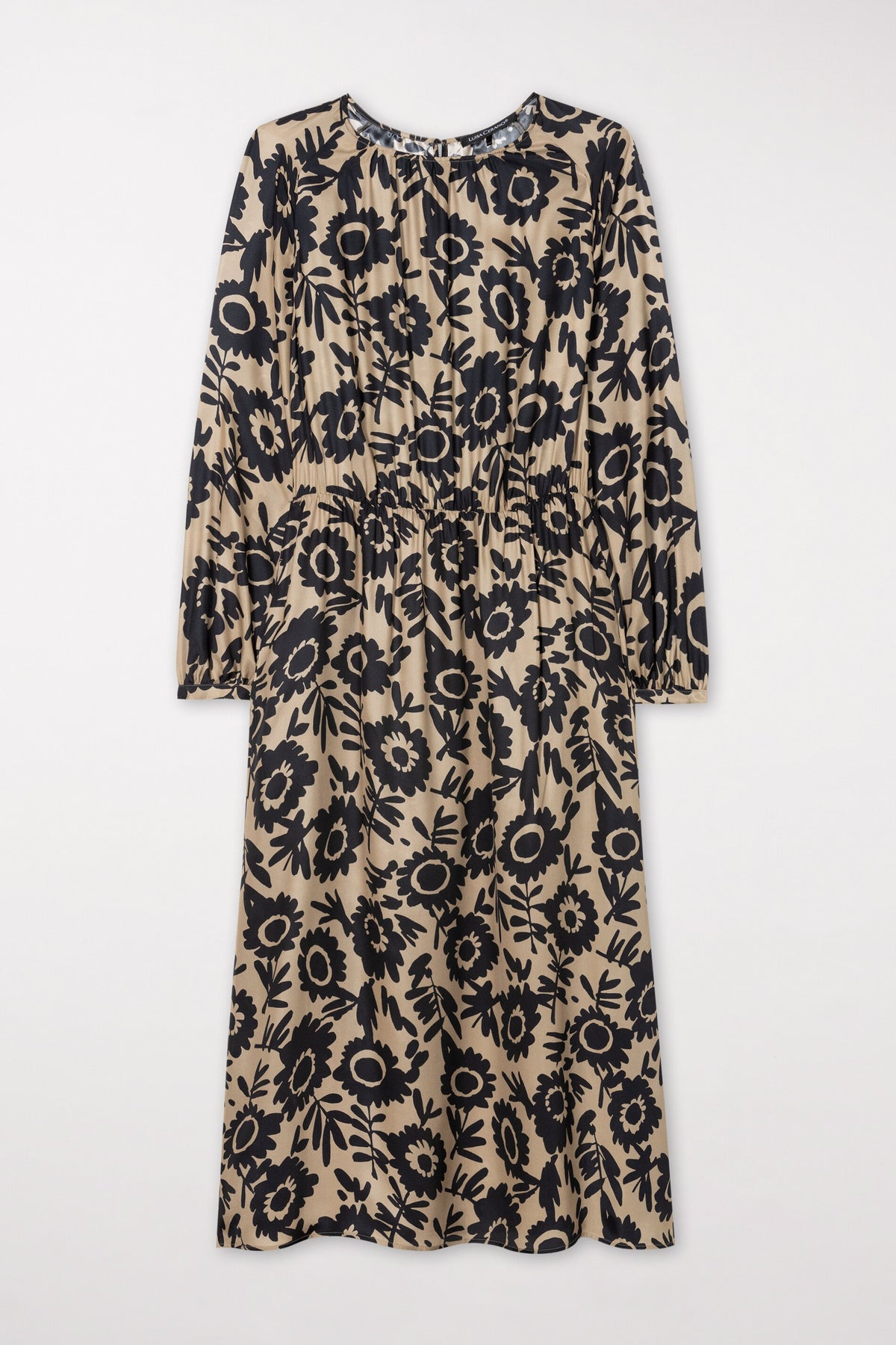 Maxikleid mit Flower-Print - multi - Standard | Artikel Front
