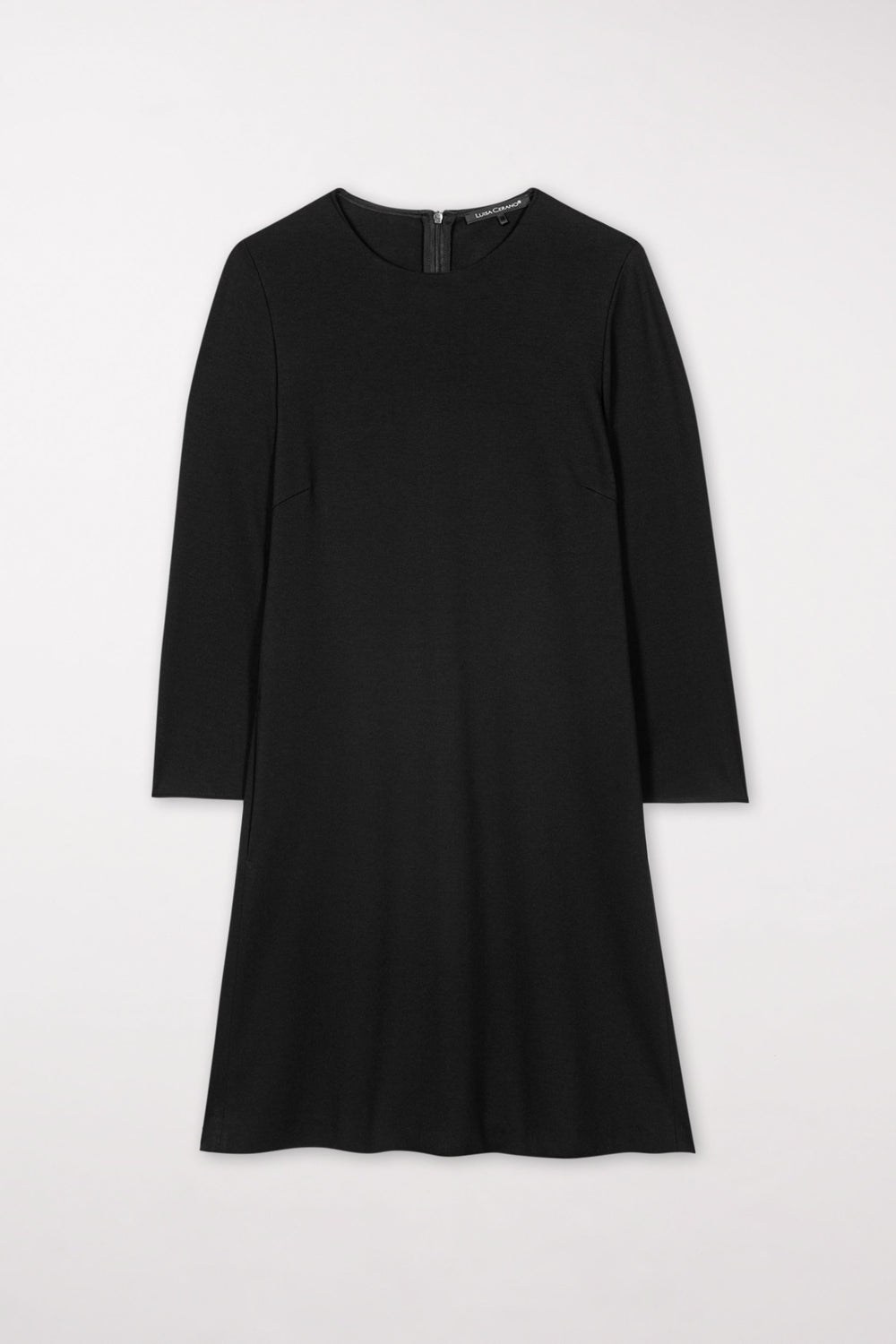 Minikleid aus Punto-Milano - deep black - Standard