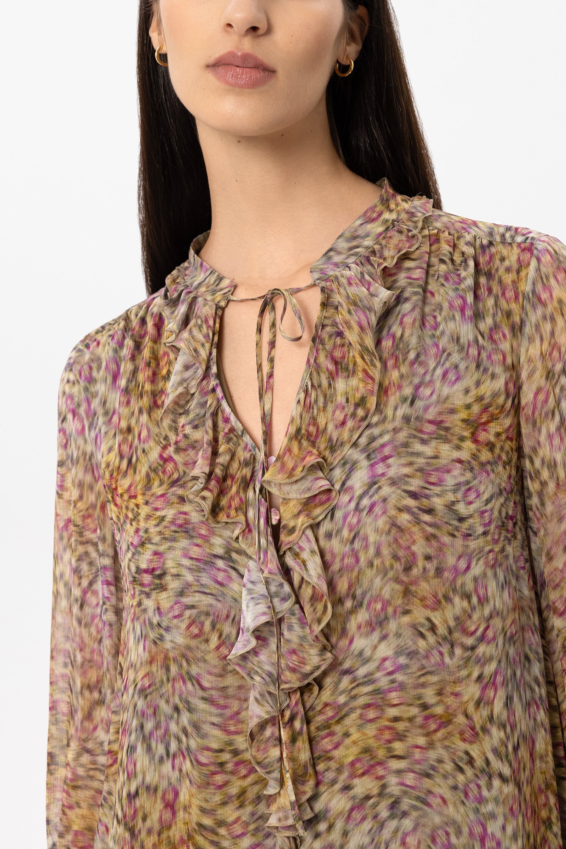 Boho-Kleid mit Animal-Print - multi - Standard | Model Detail