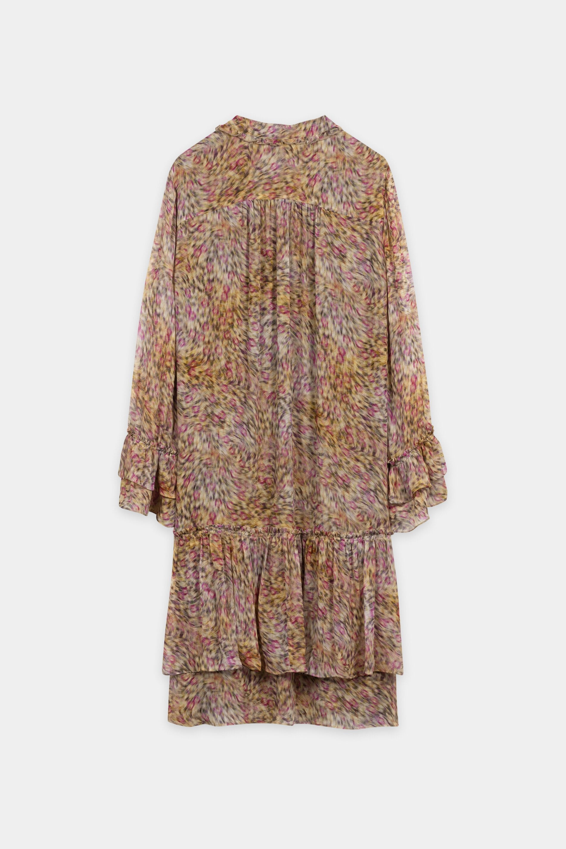 Boho-Kleid mit Animal-Print - multi - Standard | Artikel Rück