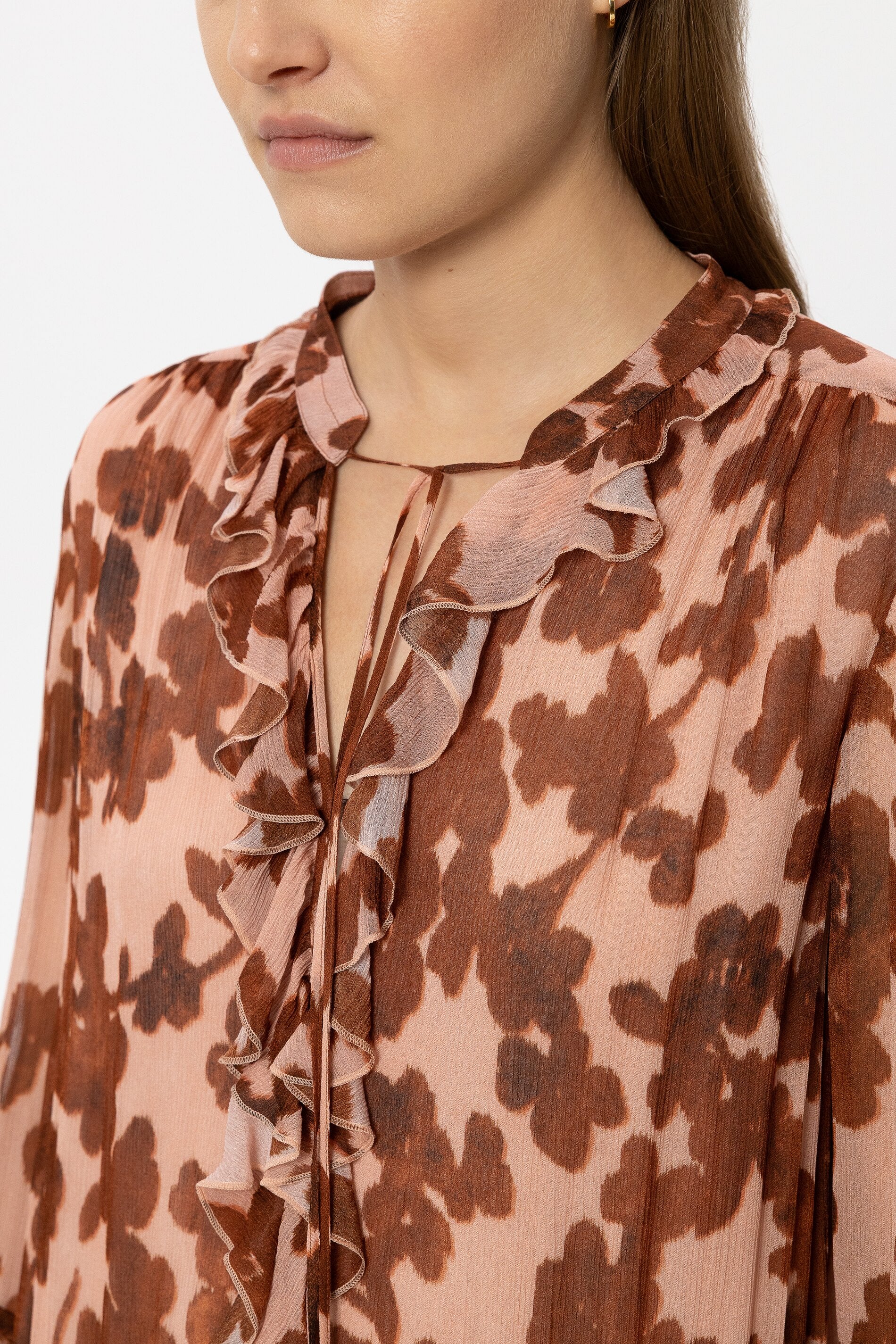 Boho-Kleid mit Flower-Print - multi - Standard | Model Detail
