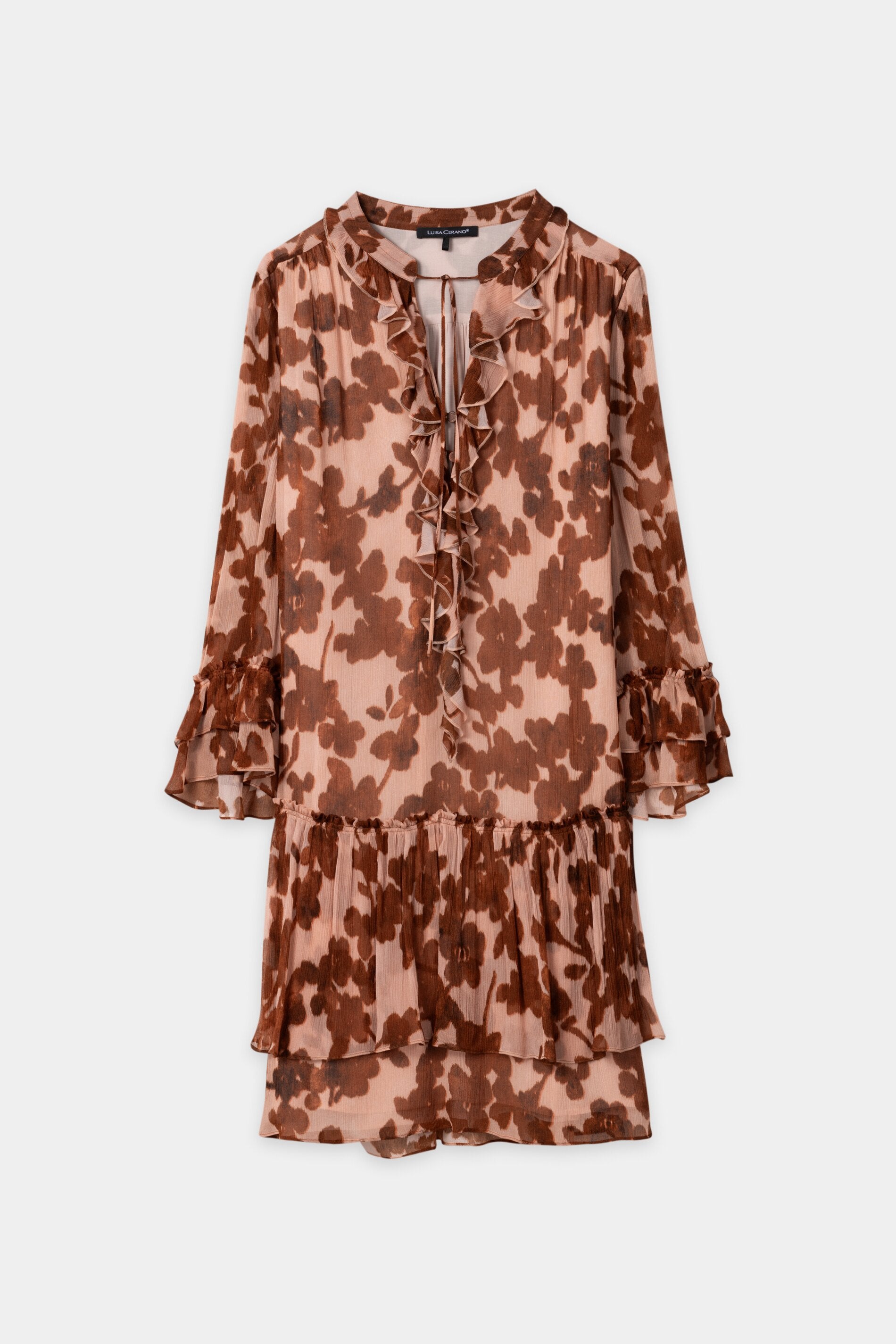 Boho-Kleid mit Flower-Print - multi - Standard | Artikel Front