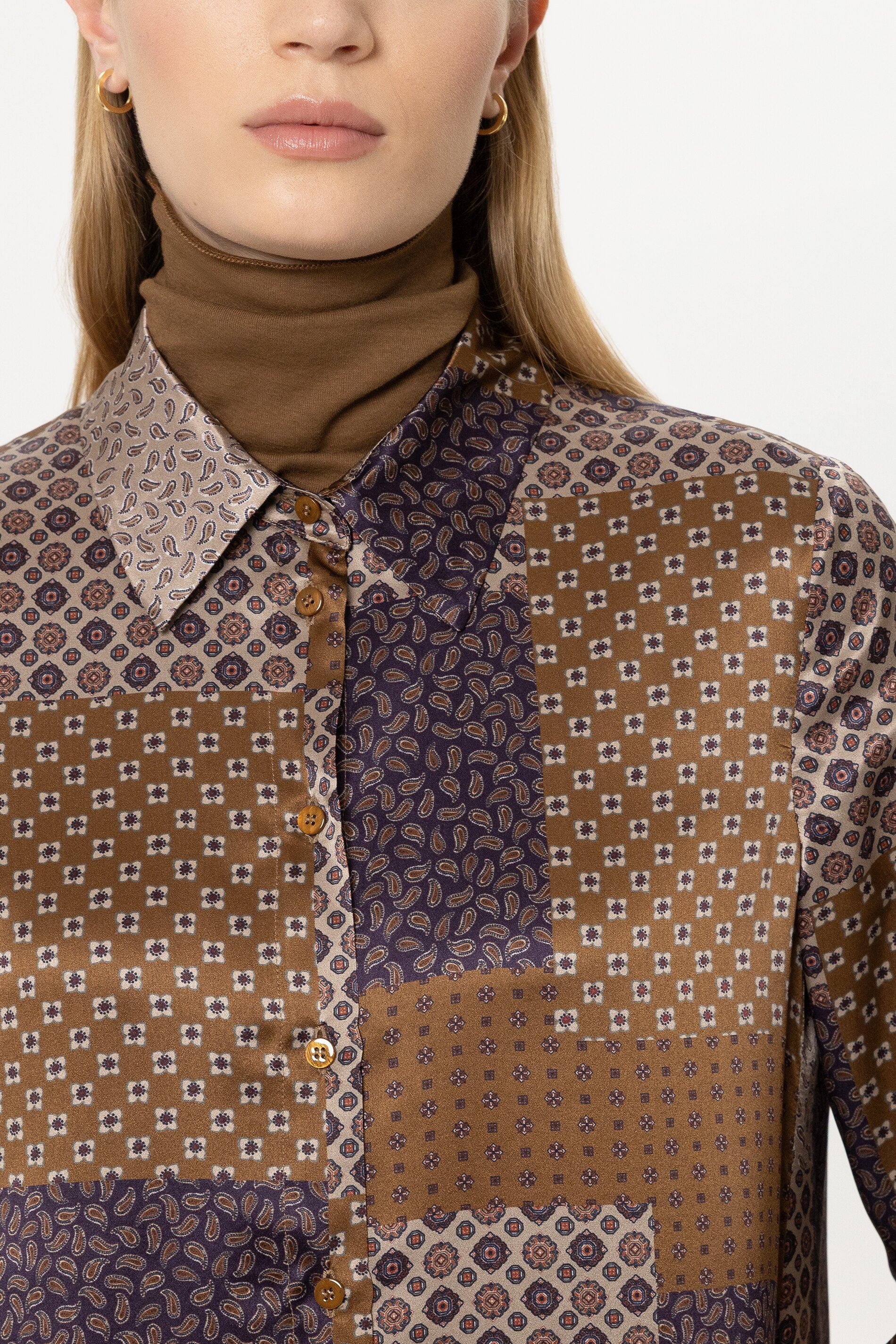 Midikleid mit Pattern-Print - multi - Standard | Model Detail