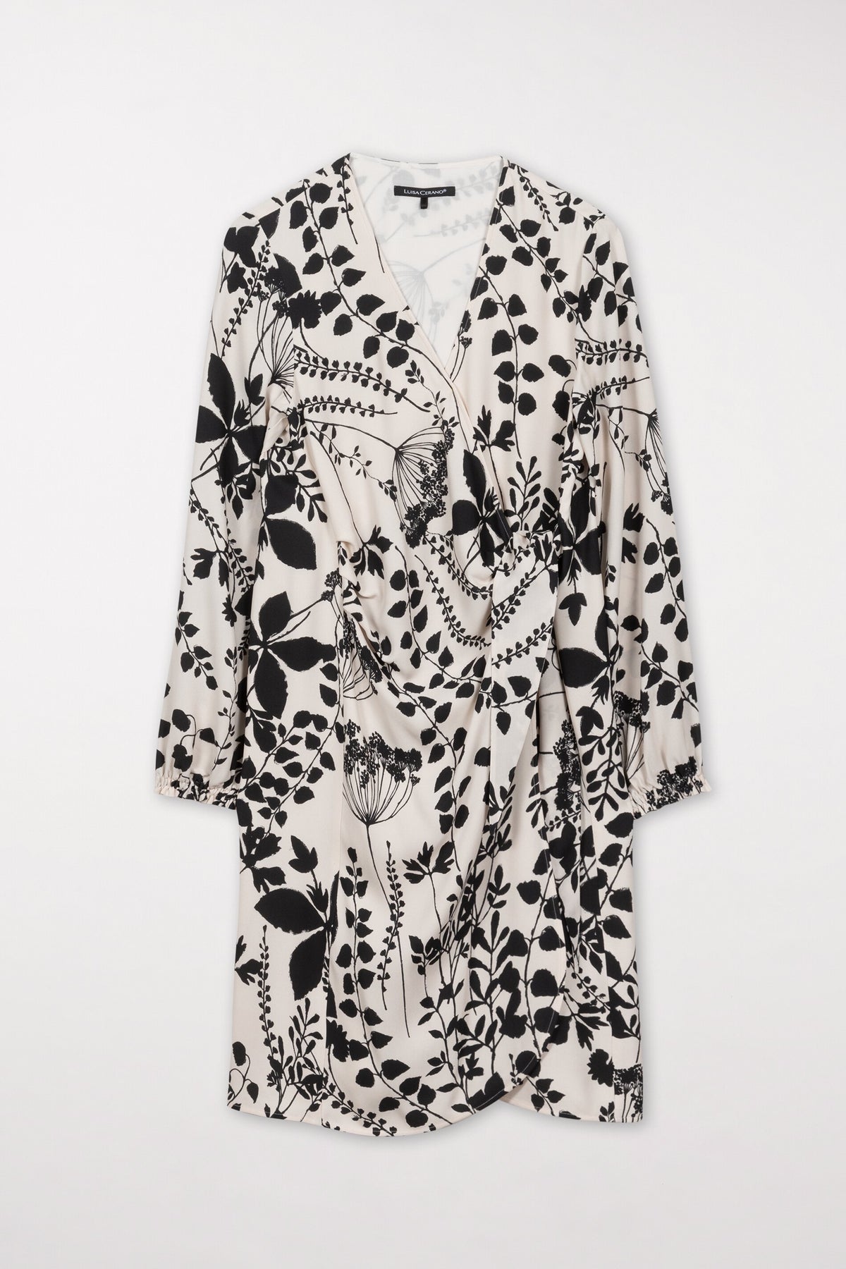 Minikleid mit Herbarium-Print - multi - Standard | Artikel Front