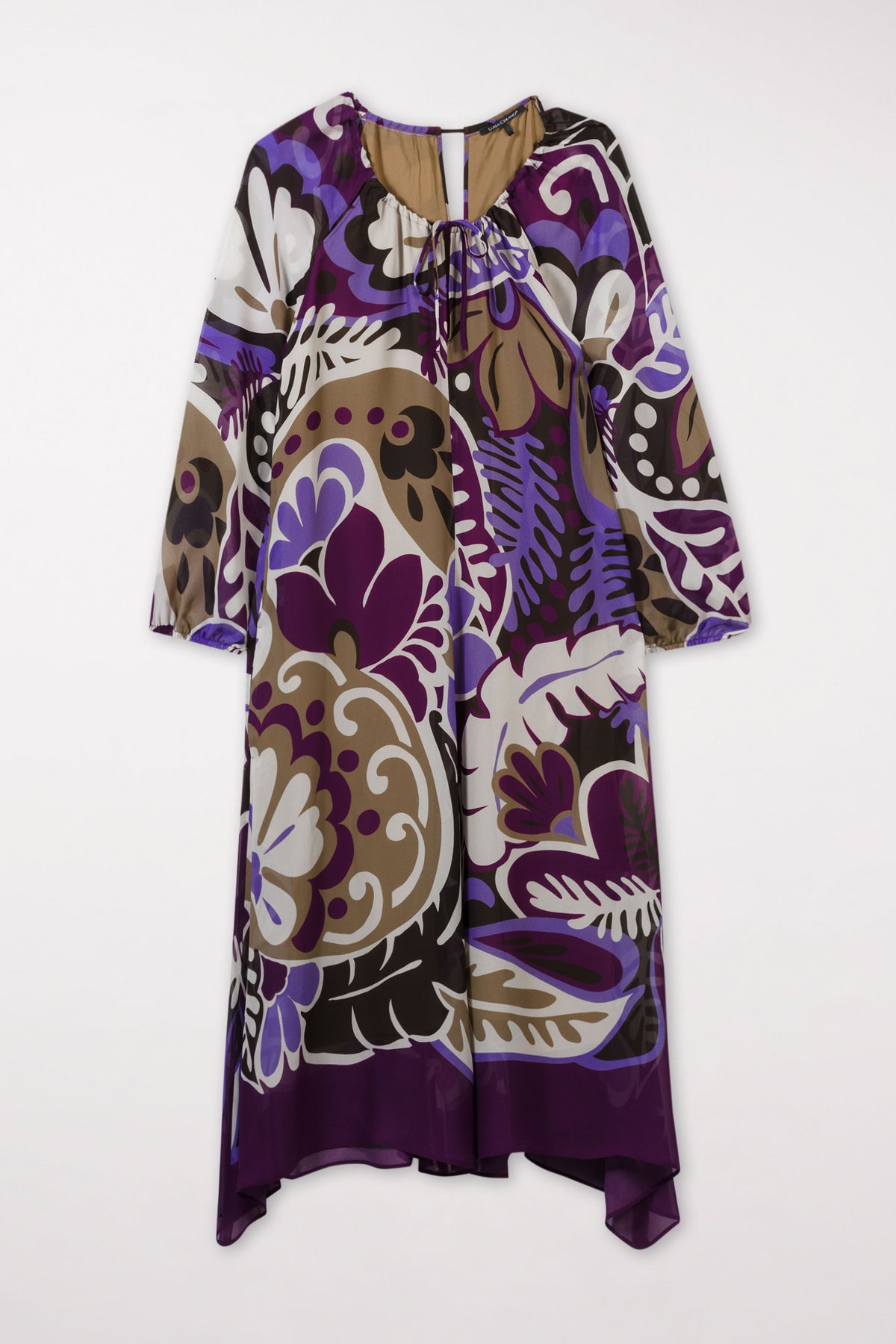 Tunikakleid mit Flower-Print - multi - Standard | Artikel Front