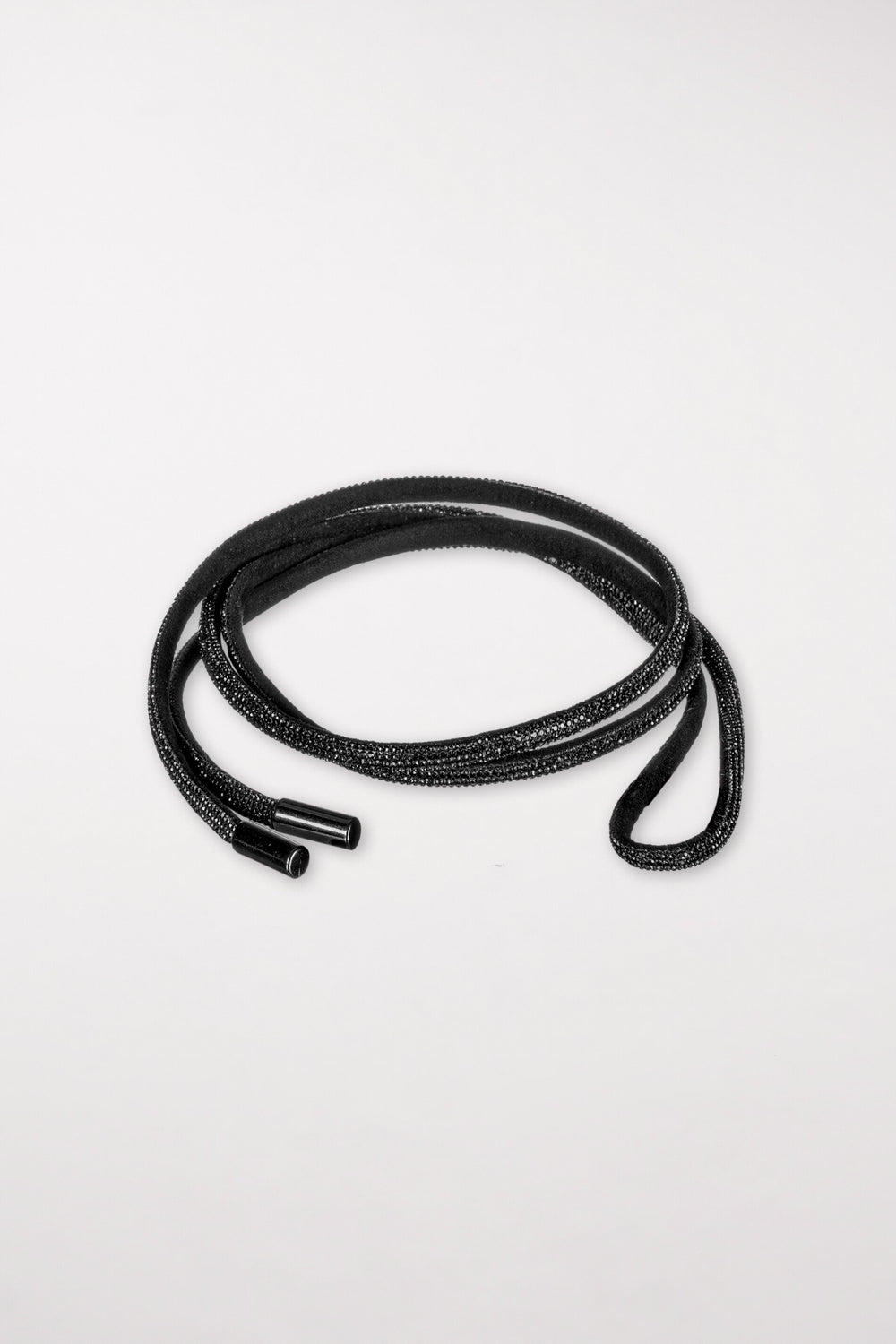 Gürtel mit Glitzersteinen - black - Standard