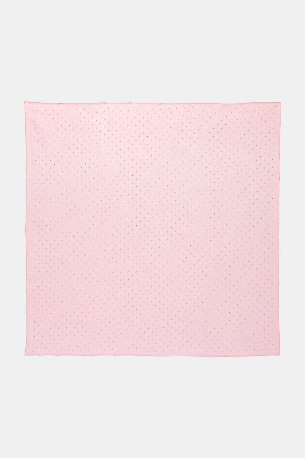Foulard avec pierres scintillantes - creamy blush - standard