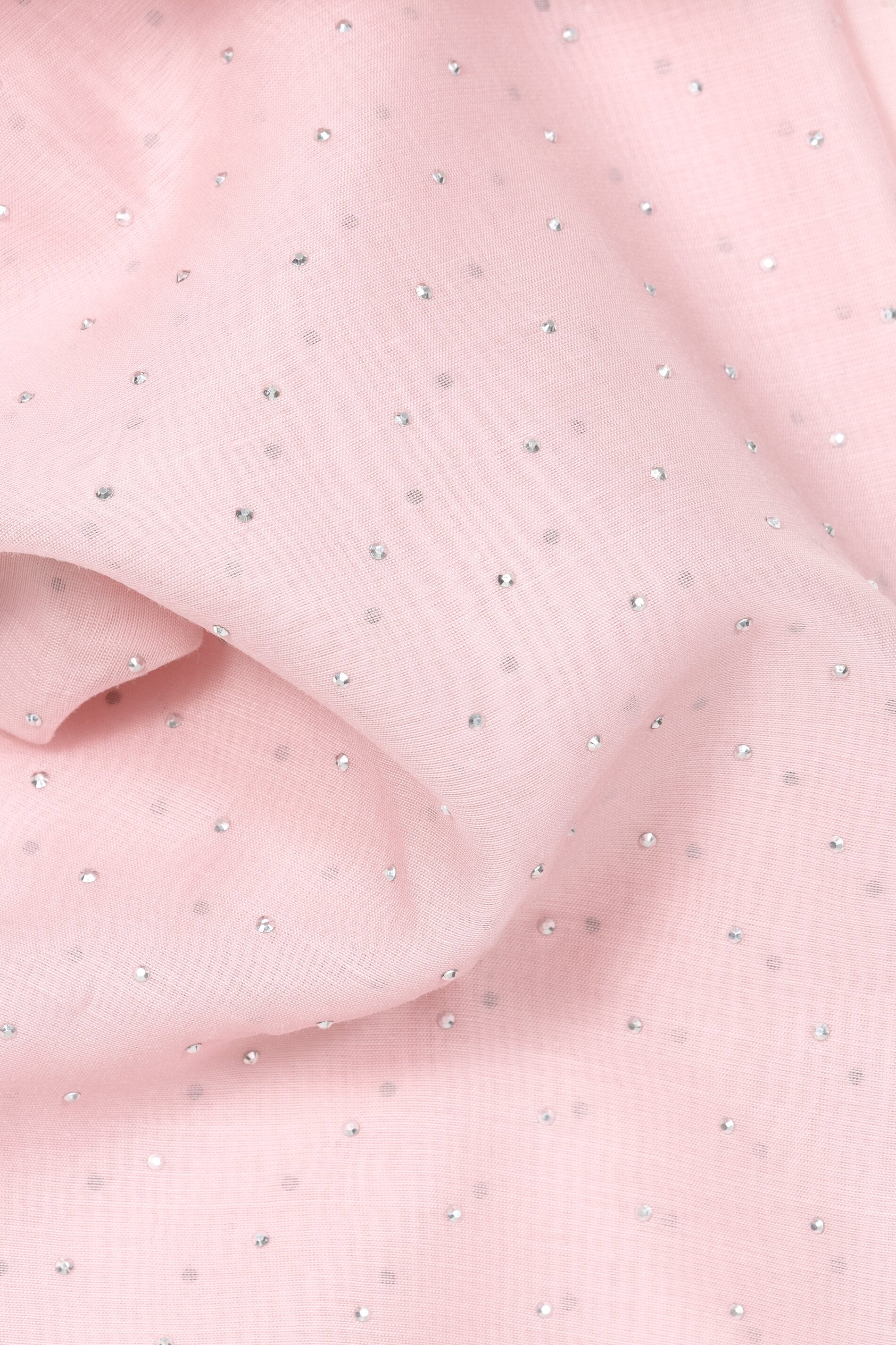 Tuch mit Glitzersteinen - creamy blush - Standard | Artikel Rück