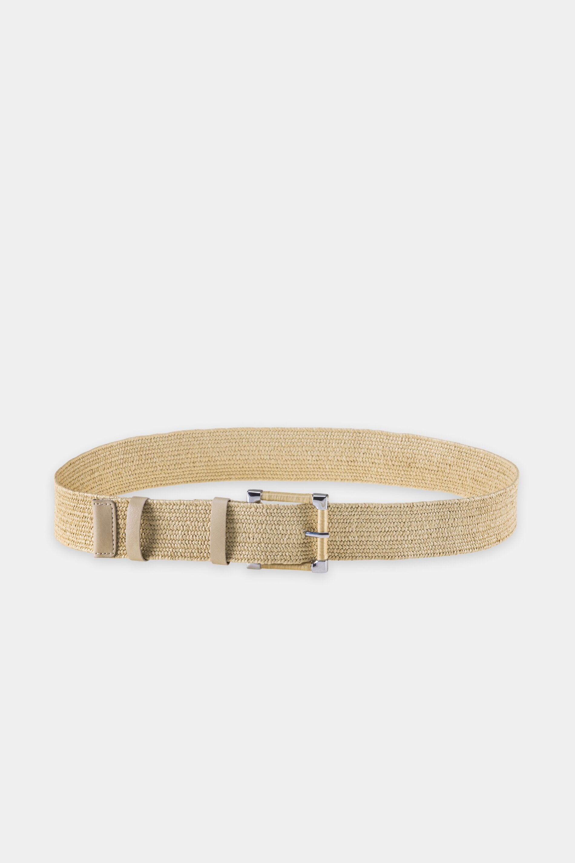 Bast belt - dark terracotta - Standard