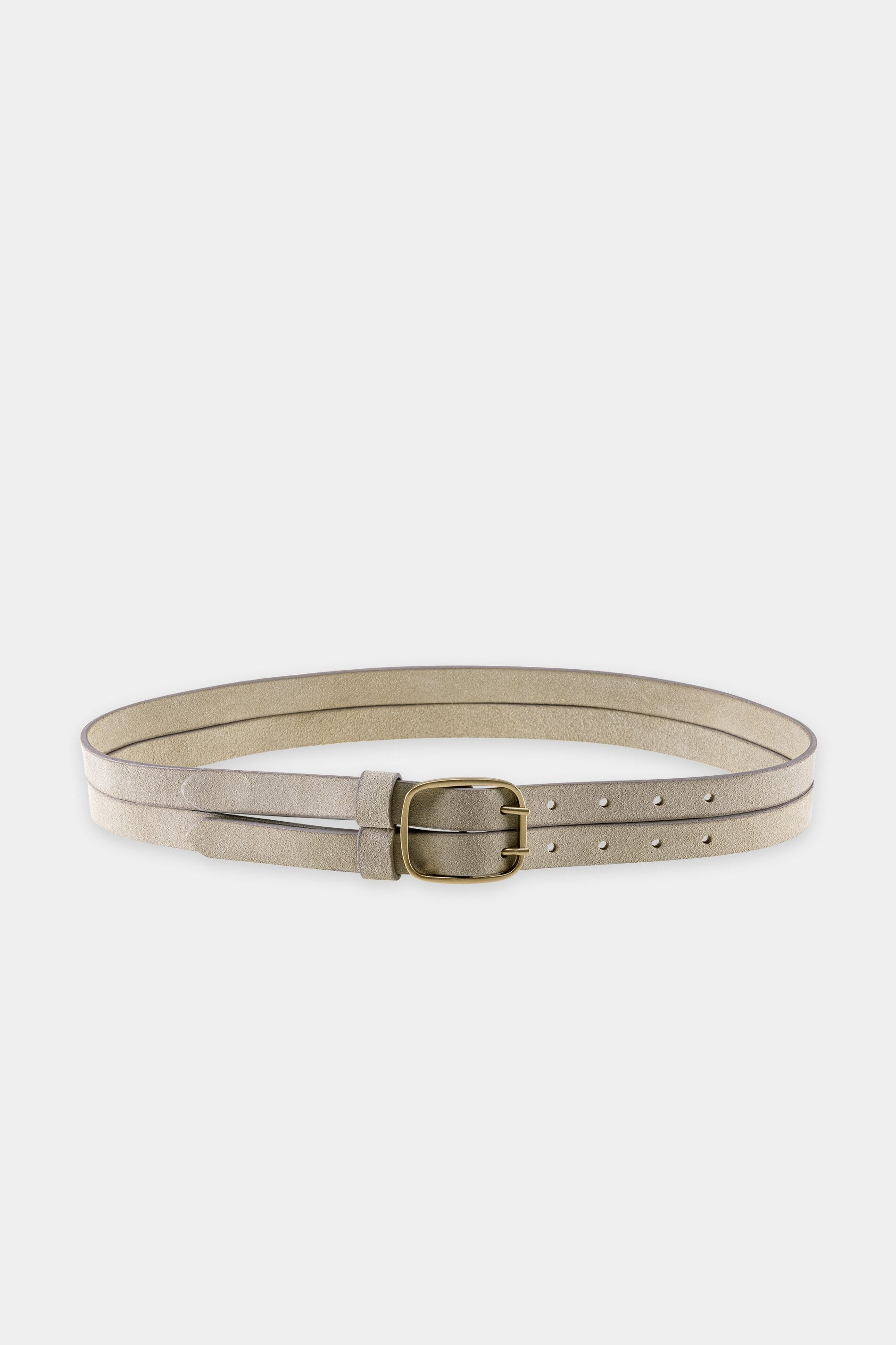 Leder-Gürtel - sand - Standard | Artikel Front