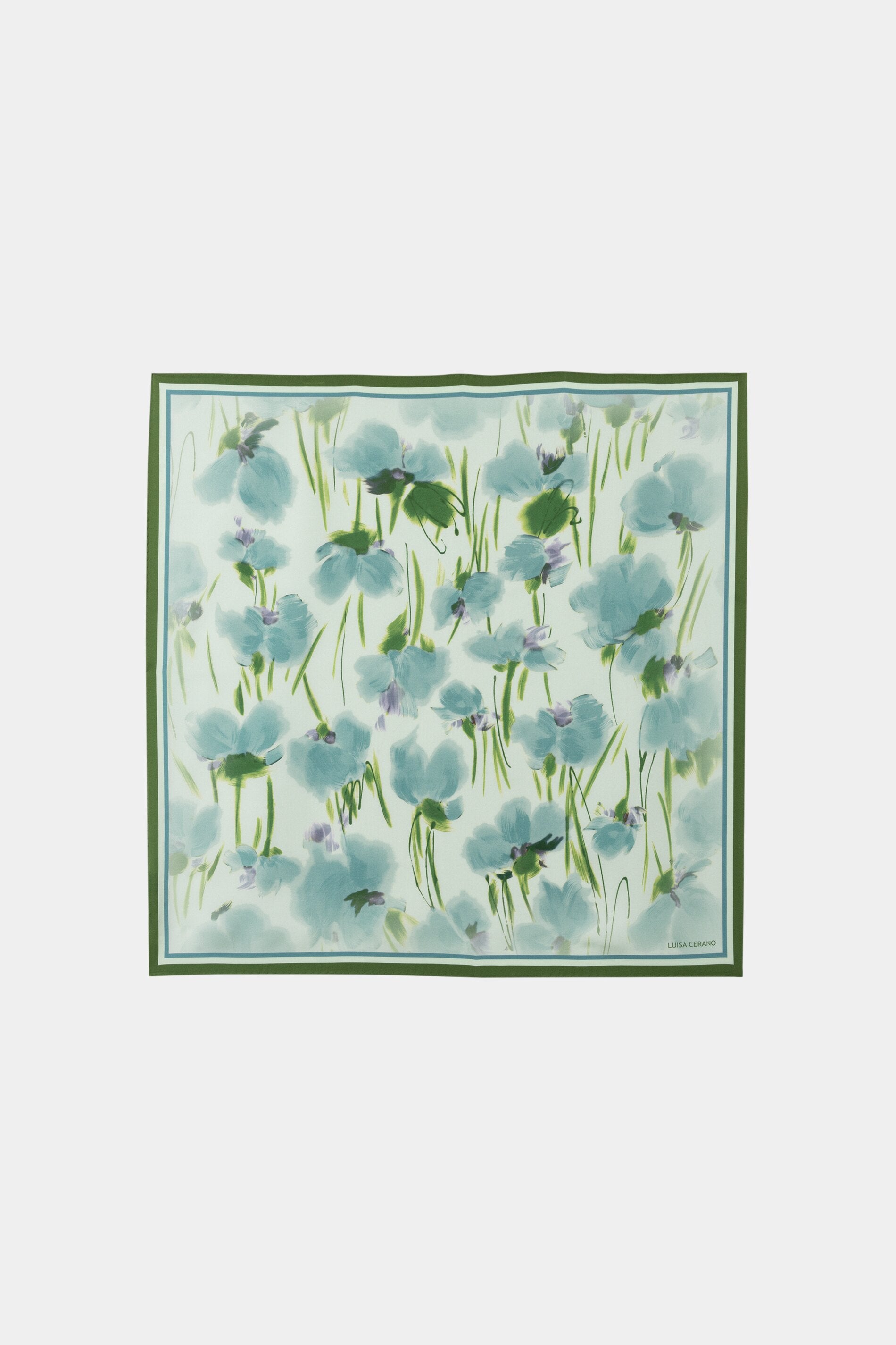 Seiden-Tuch mit Print - multi - Standard | Artikel Front