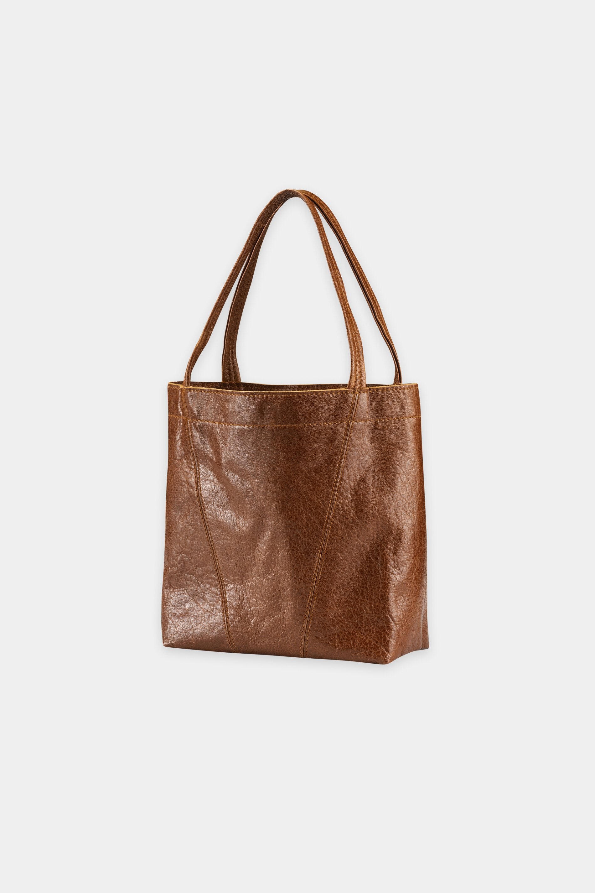 Lammnappa-Tasche - cognac - Standard | Artikel Rück