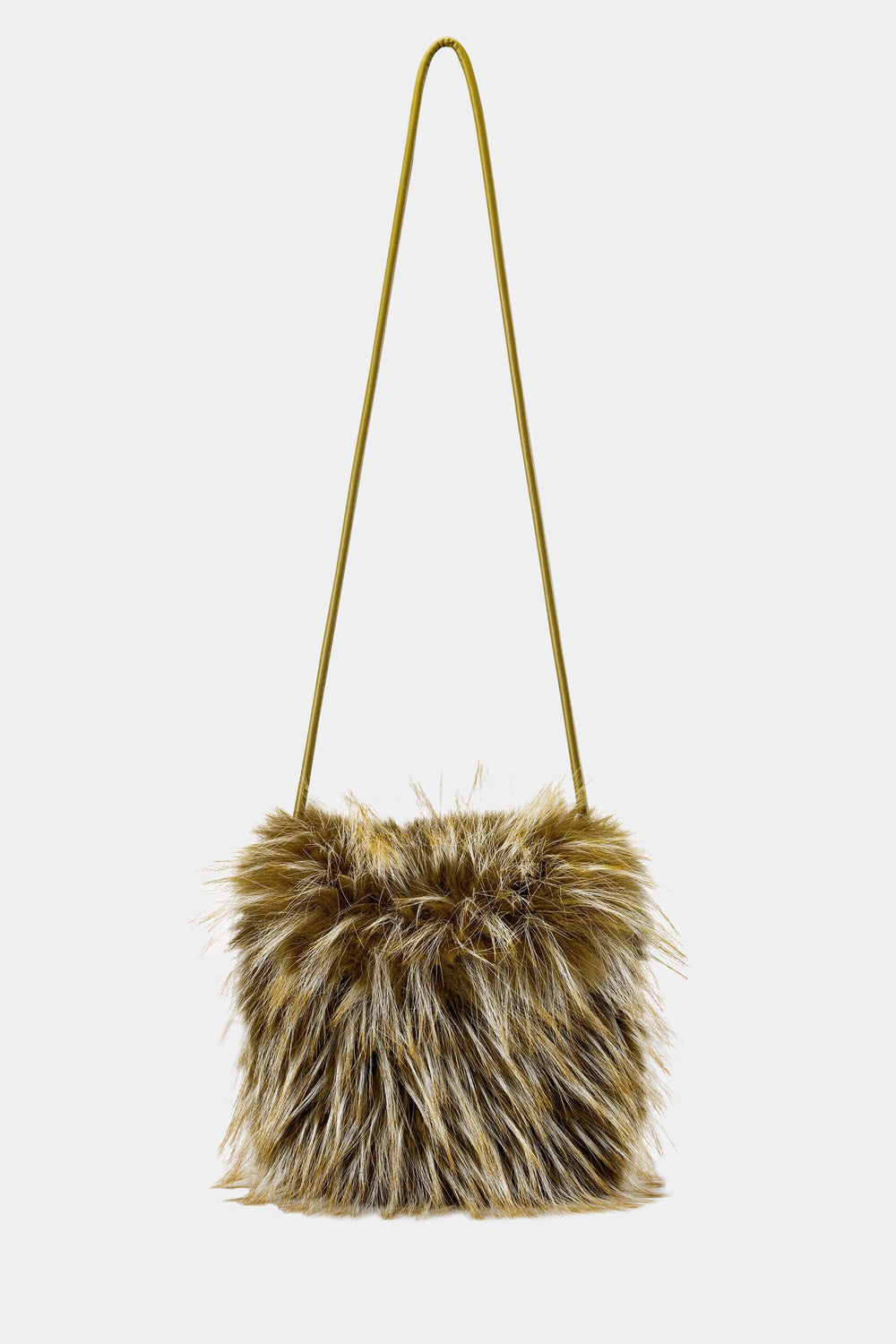 Boho-Tasche in Fell-Optik - olio - Standard