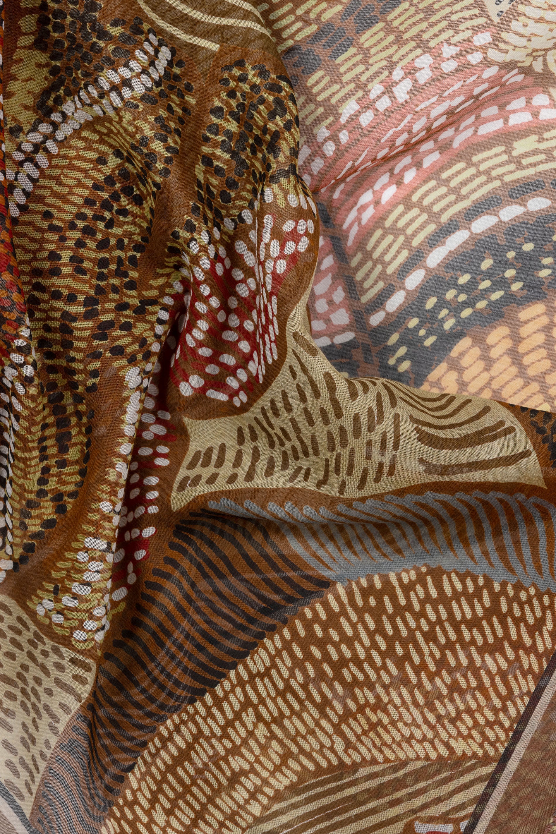 Baumwoll-Tuch mit Print - multi - Standard | Artikel Rück