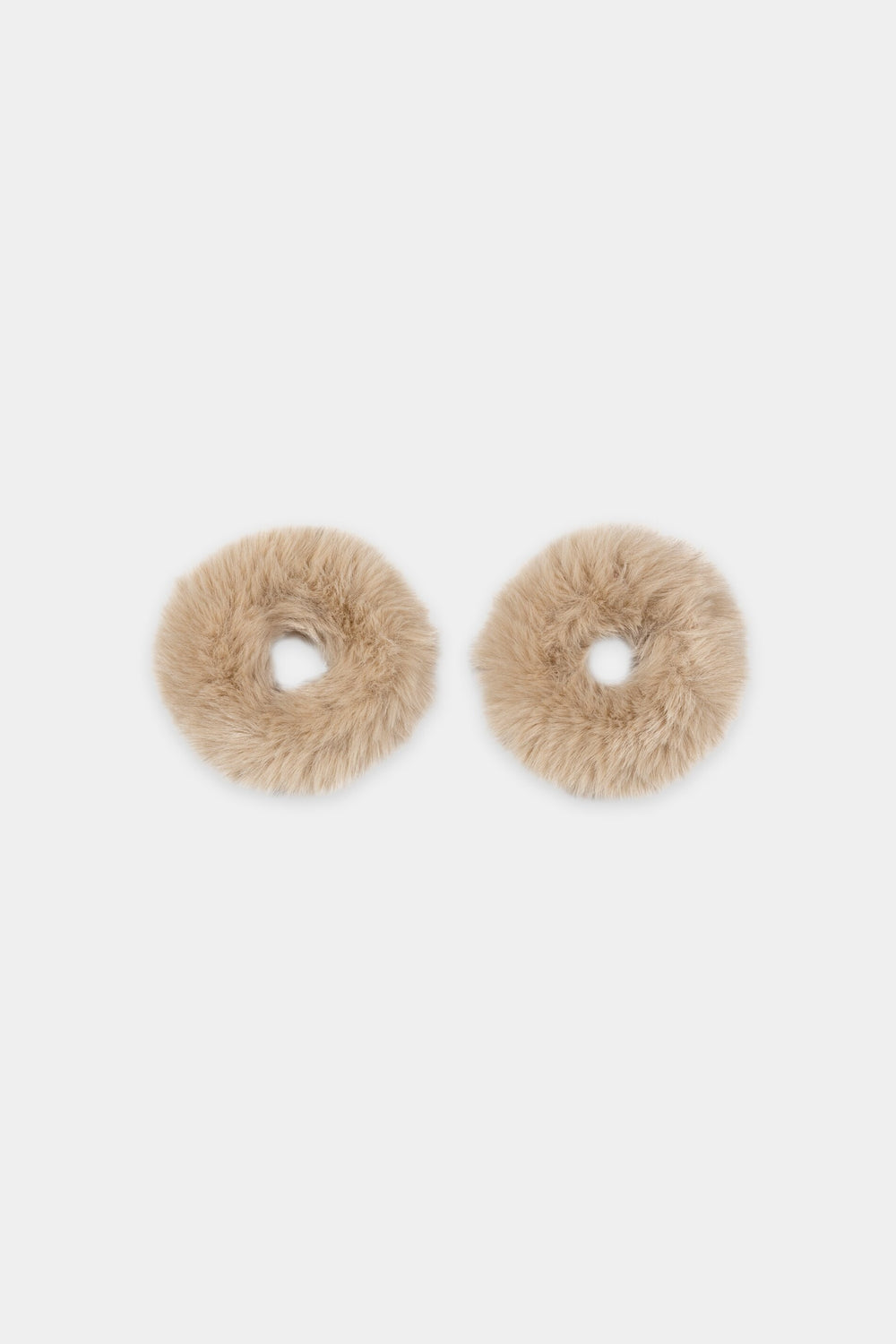 Gummibänder in Fell-Optik - soft caramel - Standard