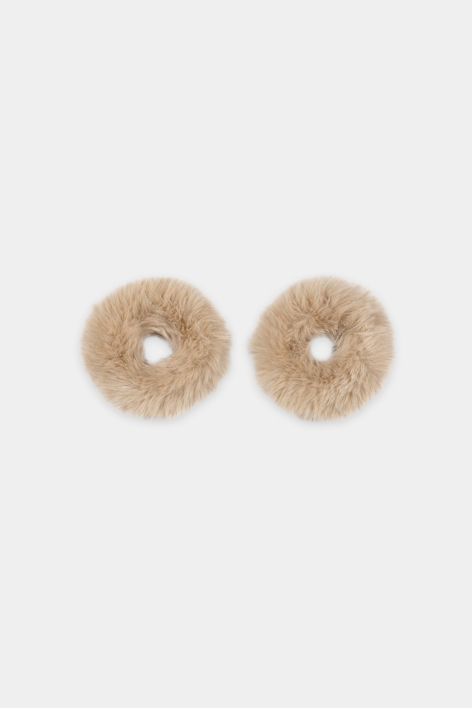 Gummibänder in Fell-Optik - soft caramel - Standard | Artikel Front