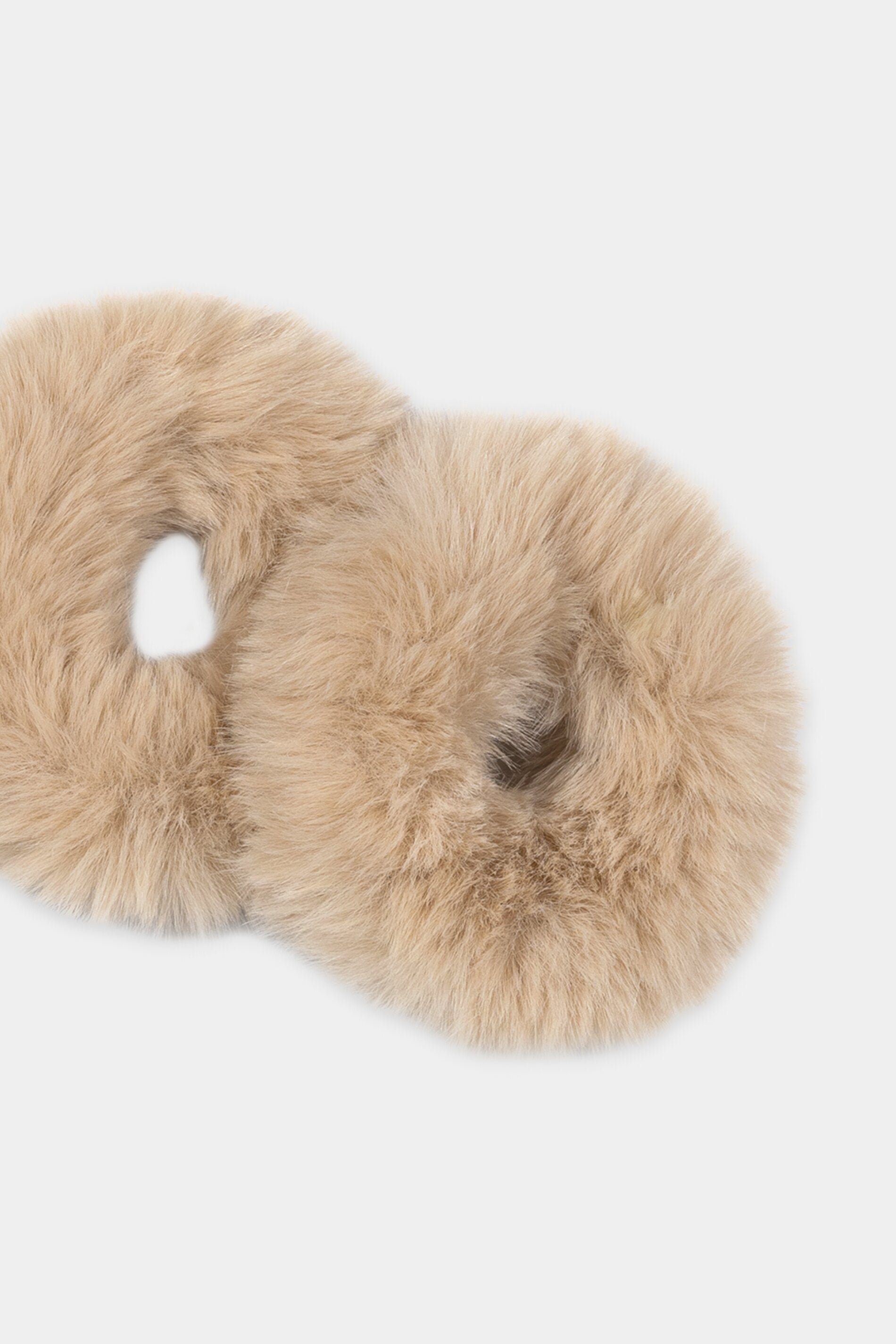 Gummibänder in Fell-Optik - soft caramel - Standard | Artikel Rück