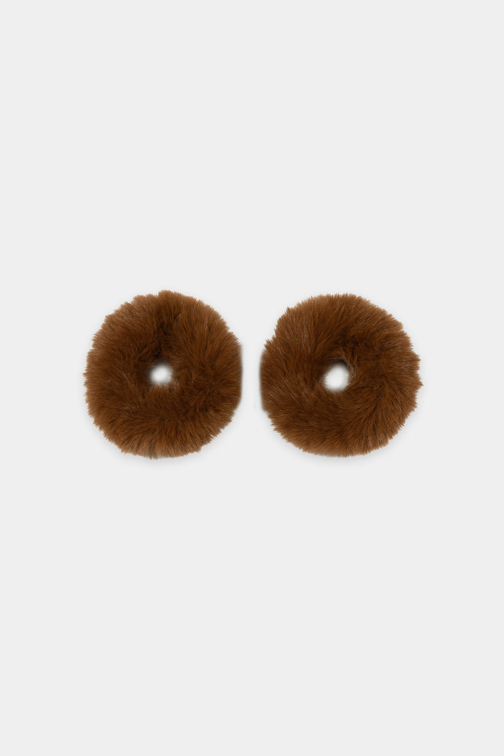 Gummibänder in Fell-Optik - caramel - Standard