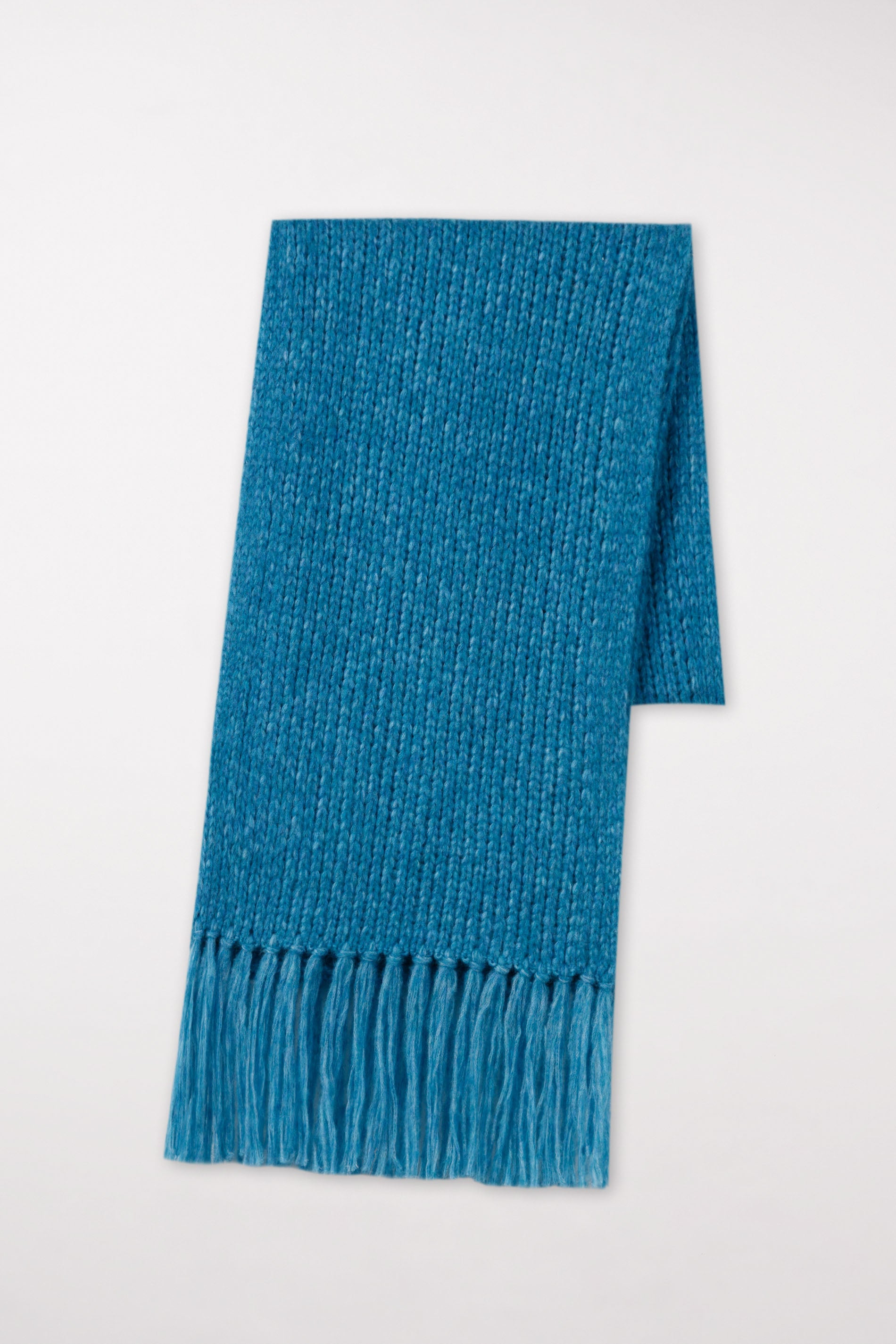 Schal aus Woll-Mix - deep turquoise - Standard | Artikel Front