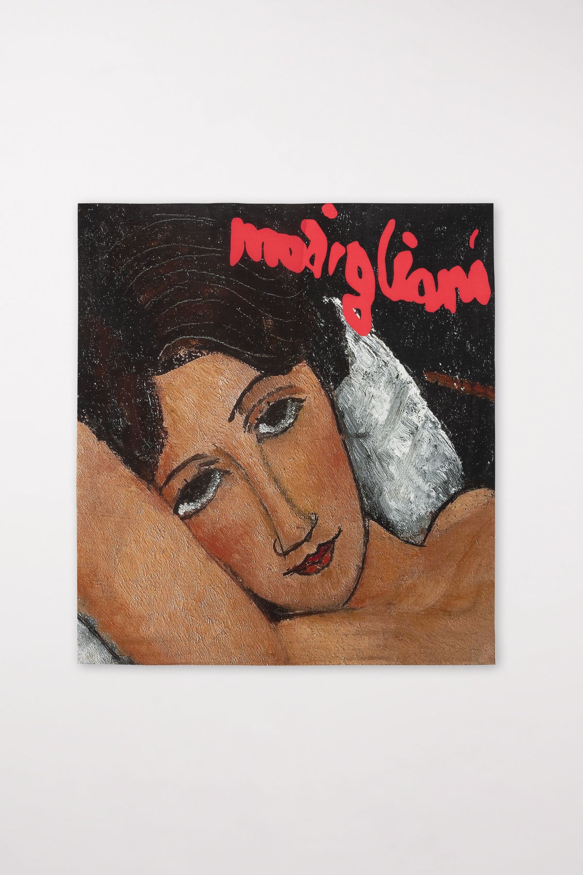 Tuch mit Modigliani-Print - multi - Standard | Artikel Front