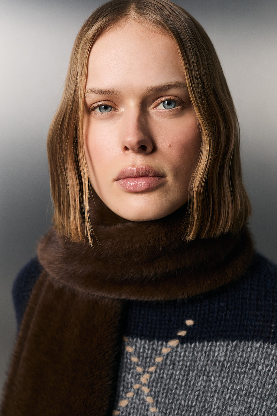 Schal in Nerz-Optik - caramel - Standard | Lookbook 2